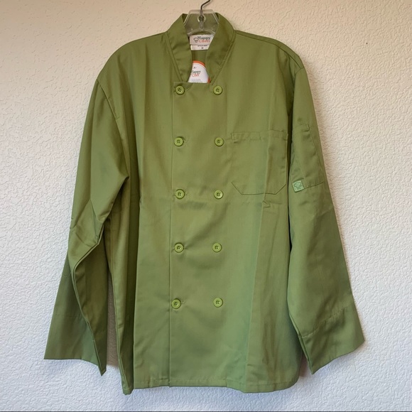 Happy Chef NWT Chef’s Jacket size Medium - Picture 1 of 9